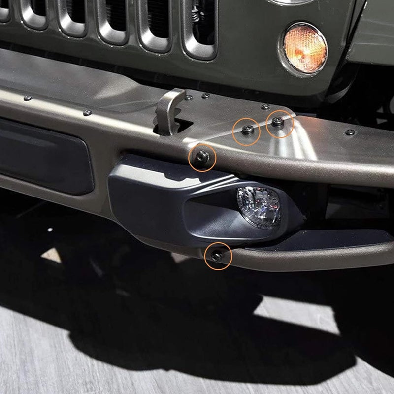 CHENACC Jeep Wrangler JK Screws Bolts M8 x 1.25 Hardtop Bolts for Windshield Frame, Headlight, Hard Door Hinges, Tail Light, LED Light Brackets, Roll Bar,8 PC Jeep Bolt - Image 5